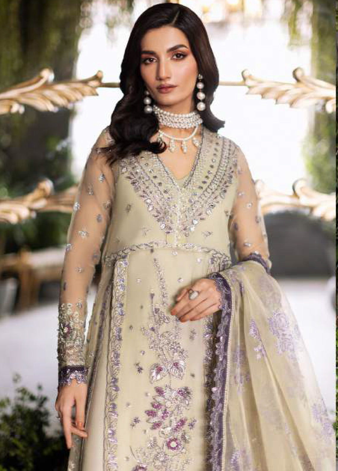 Fleurie By Saad Shaikh Embroidered Organza 3 Piece Unstitched Suit SSK25FV3 D-1002 LUCIA Fleurie By Saad Shaikh Embroidered Organza 3 Piece Unstitched Suit SSK25FV3 D-1002 LUCIA