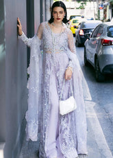 Fleurie By Saad Shaikh Luxury Embroidered Net 4 Piece Unstitched Suit 4 Piece SSK24F MARISKA