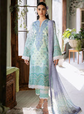 Flora By Roheenaz Embroidered Lawn 3 Piece Unstitched Suit RNZ24F RNP-04A ELYSIUM