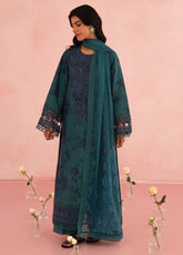 Floral Charm By Afrozeh Embroidered Lawn 3 Piece Unstitched Suit AF24FC D-03 ACACIA