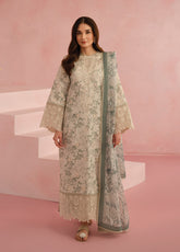 Floral Charm By Afrozeh Embroidered Lawn 3 Piece Unstitched Suit AF24FC D-04D KYLON