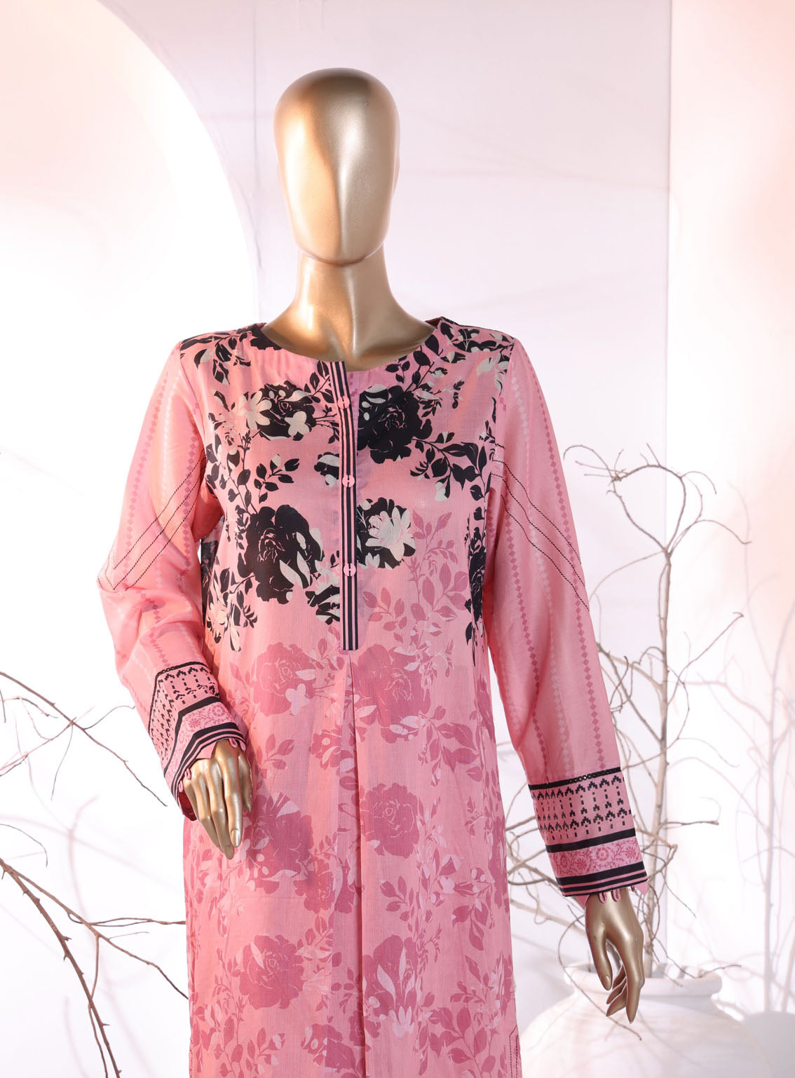Floral Vibes By HZ Textile Co-Ords Printed Lawn 2 Piece Unstitched Suit HZU24FVPL FVC-1012 Floral Vibes By HZ Textile Co-Ords Printed Lawn 2 Piece Unstitched Suit HZU24FVPL FVC-1012