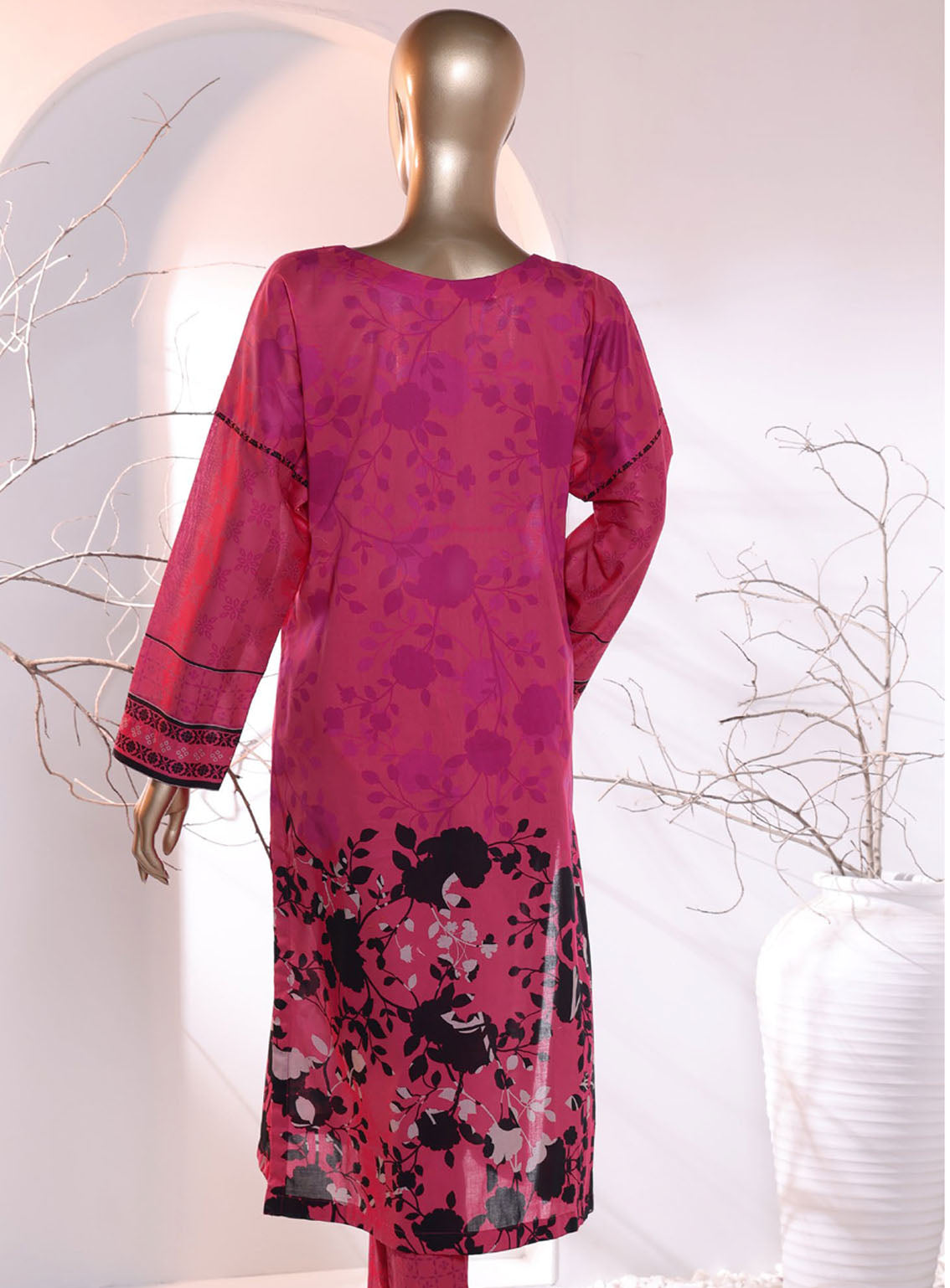 Floral Vibes By HZ Textile Co-Ords Printed Lawn 2 Piece Unstitched Suit HZU24FVPL FVC-1015 Floral Vibes By HZ Textile Co-Ords Printed Lawn 2 Piece Unstitched Suit HZU24FVPL FVC-1015