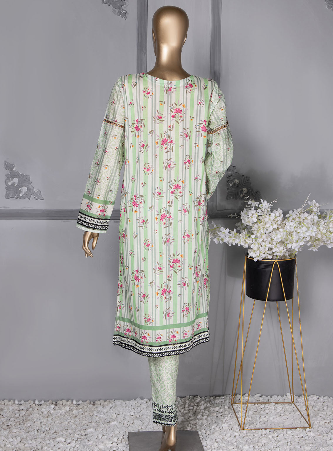 Floral Vibes By HZ Textile Co-Ords Printed Lawn 2 Piece Unstitched Suit HZU24FVV3 FVC-1002 Floral Vibes By HZ Textile Co-Ords Printed Lawn 2 Piece Unstitched Suit HZU24FVV3 FVC-1002