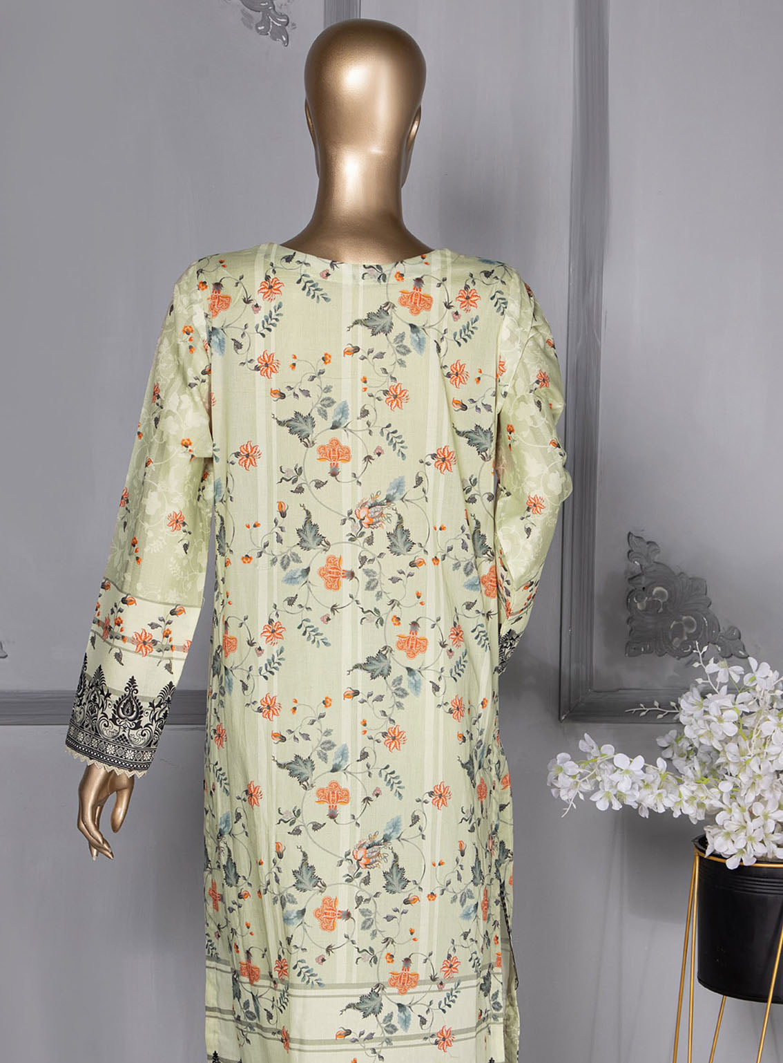 Floral Vibes By HZ Textile Co-Ords Printed Lawn 2 Piece Unstitched Suit HZU24FVV3 FVC-1003 Floral Vibes By HZ Textile Co-Ords Printed Lawn 2 Piece Unstitched Suit HZU24FVV3 FVC-1003
