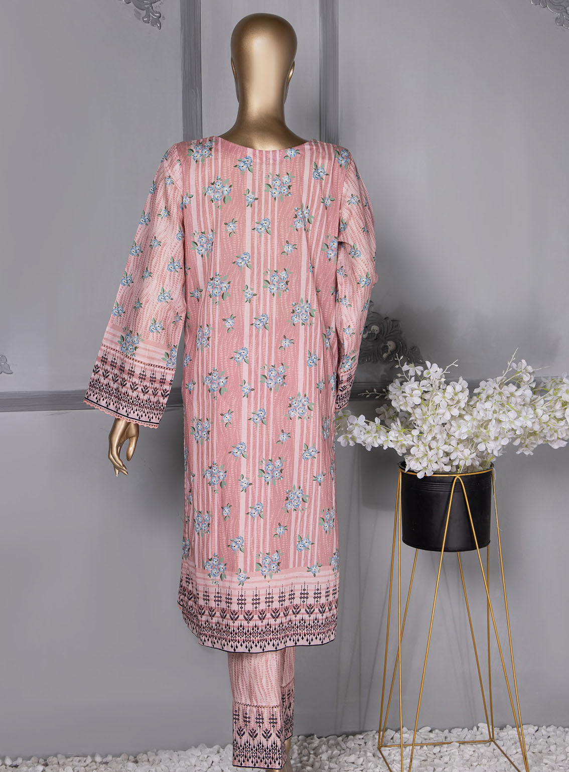 Floral Vibes By HZ Textile Co-Ords Printed Lawn 2 Piece Unstitched Suit HZU24FVV3 FVC-1004 Floral Vibes By HZ Textile Co-Ords Printed Lawn 2 Piece Unstitched Suit HZU24FVV3 FVC-1004