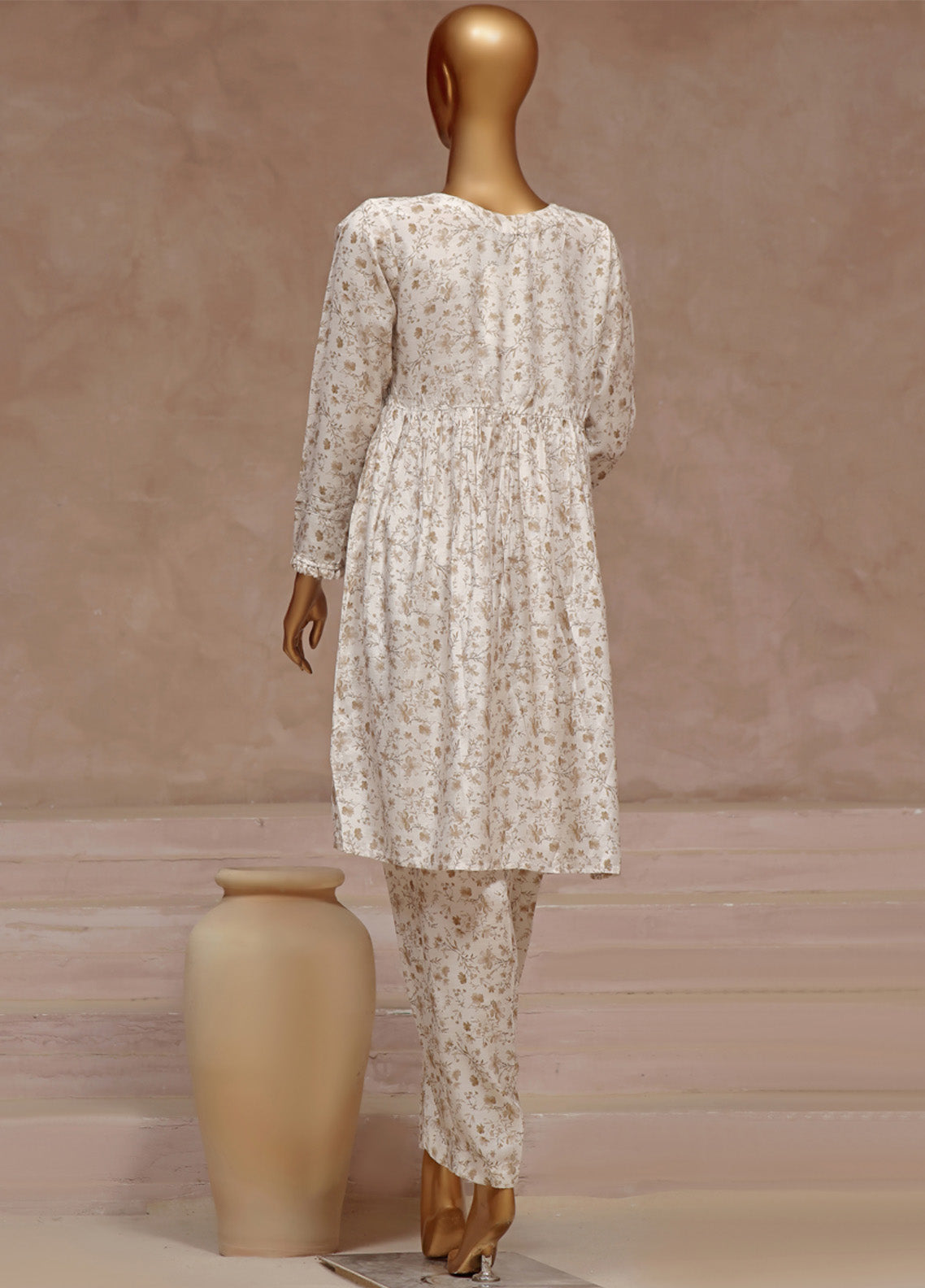 Florence By HZ Textile Printed Raw Silk 2 Piece Stitched Suit HZ24FPRSF PRF-101 VINTAGE Florence By HZ Textile Printed Raw Silk 2 Piece Stitched Suit HZ24FPRSF PRF-101 VINTAGE