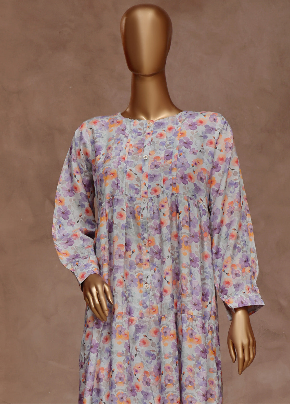 Florence By HZ Textile Printed Raw Silk 2 Piece Stitched Suit HZ24FPRSF PRF-102 LAVENDER Florence By HZ Textile Printed Raw Silk 2 Piece Stitched Suit HZ24FPRSF PRF-102 LAVENDER