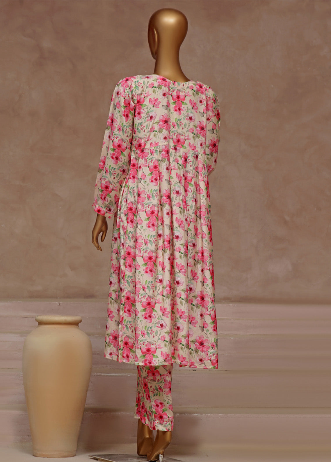 Florence By HZ Textile Printed Raw Silk 2 Piece Stitched Suit HZ24FPRSF PRF-104 BLUSH Florence By HZ Textile Printed Raw Silk 2 Piece Stitched Suit HZ24FPRSF PRF-104 BLUSH