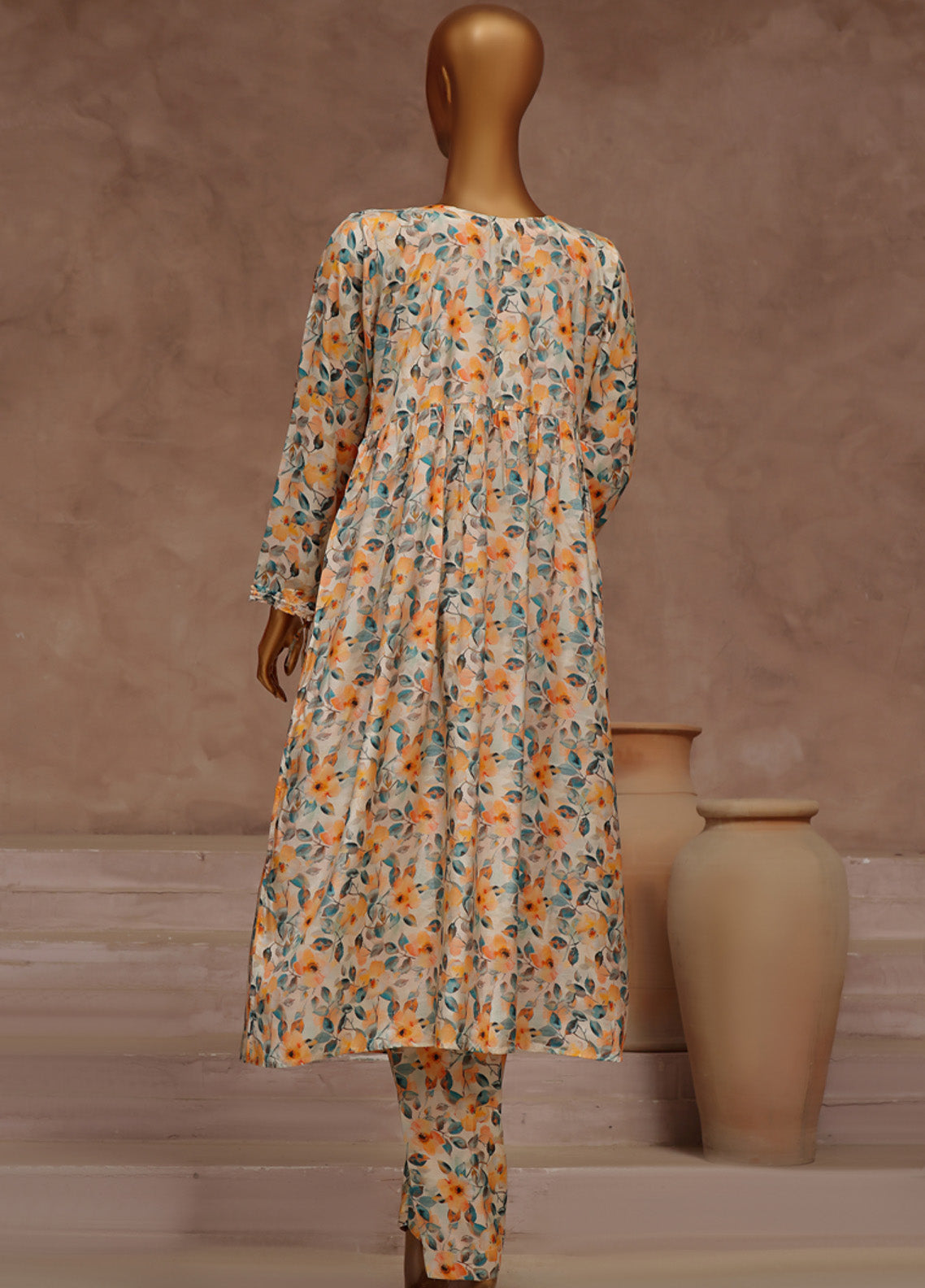 Florence By HZ Textile Printed Raw Silk 2 Piece Stitched Suit HZ24FPRSF PRF-107 MULTI Florence By HZ Textile Printed Raw Silk 2 Piece Stitched Suit HZ24FPRSF PRF-107 MULTI