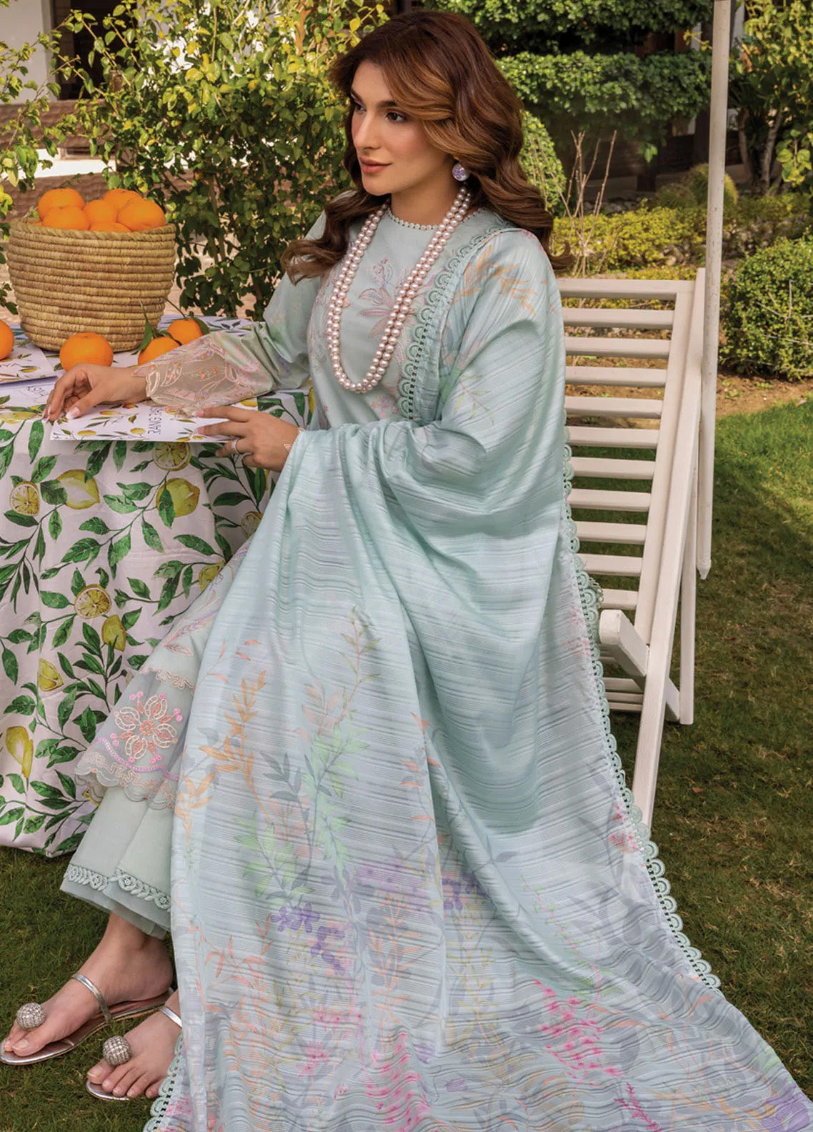 Florence By Rang Rasiya Embroidered Lawn 3 Piece Unstitched Suit RR25FS D-10 SHIREEN Florence By Rang Rasiya Embroidered Lawn 3 Piece Unstitched Suit RR25FS D-10 SHIREEN