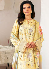 Florent Digital Printed Lawn 3 Piece Unstitched Suit FL25LP D-2A