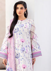Florent Digital Printed Lawn 3 Piece Unstitched Suit FL25LP D-2B