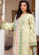 Florent Digital Printed Lawn 3 Piece Unstitched Suit FL25LP D-4B