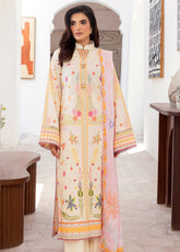 Florent Digital Printed Lawn 3 Piece Unstitched Suit FL25LP D-8A