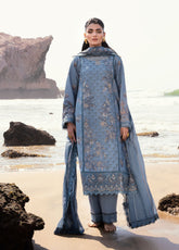 Florent Eid Edit Embroidered Lawn 3 Piece Unstitched Suit FL24EEL D-4B