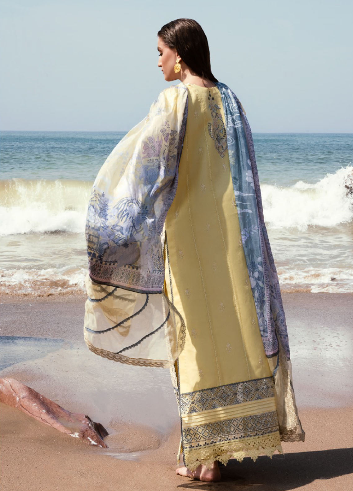 Florent Eid Edit Embroidered Lawn 3 Piece Unstitched Suit FL24EEL D-5A Florent Eid Edit Embroidered Lawn 3 Piece Unstitched Suit FL24EEL D-5A