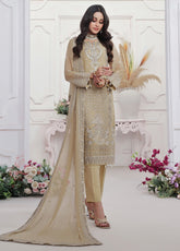 Florum By Soghat Creation Embroidered Chiffon 3 Piece Stitched Suit SC25FLC D-01