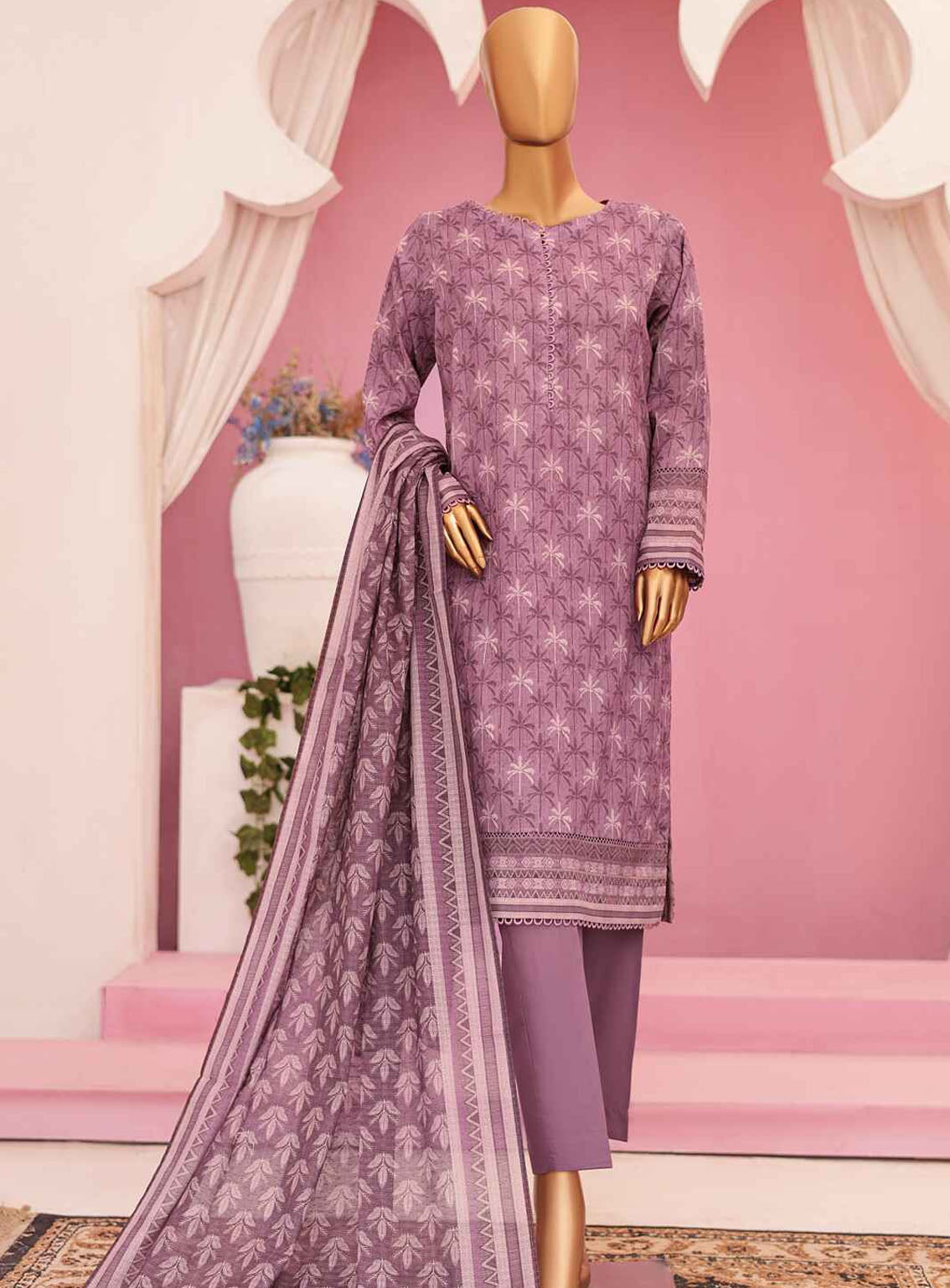 Gardenia By HZ Textile Digital Printed Lawn 3 Piece Stitched Suit HZ24G PSL422 Gardenia By HZ Textile Digital Printed Lawn 3 Piece Stitched Suit HZ24G PSL422