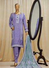 Gardenia By HZ Textile Printed Lawn 3 Piece Stitched Suit HZ24G PDL-710