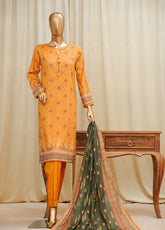 Gardenia By HZ Textile Printed Lawn 3 Piece Stitched Suit HZ24G PDL-711