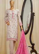 Gardenia By HZ Textile Printed Lawn 3 Piece Stitched Suit HZ24G PDL-712-LB