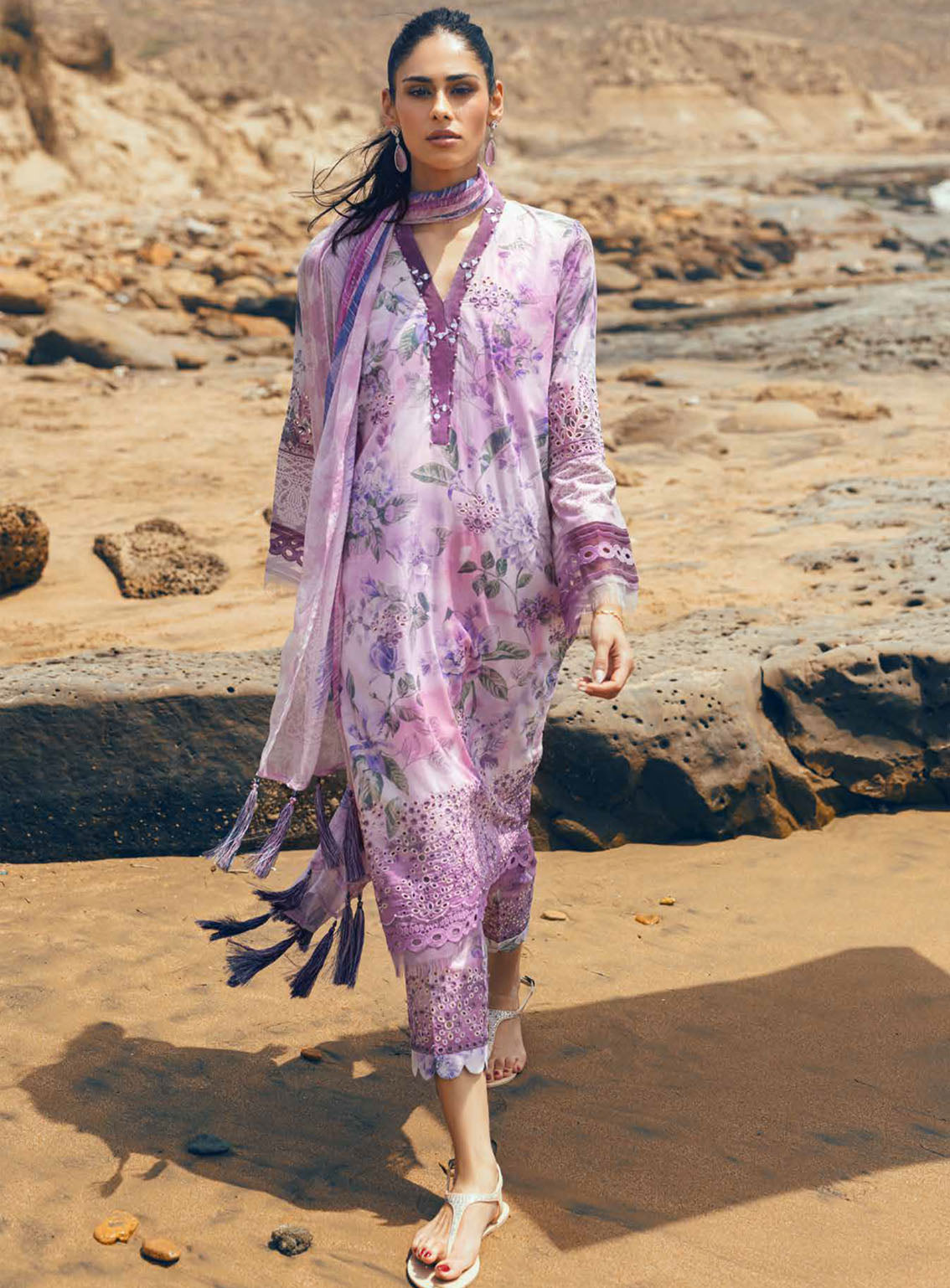Gardenia By Nureh Chikankari Lawn 3 Piece Unstitched Suit NU24GC NSG-152 Gardenia By Nureh Chikankari Lawn 3 Piece Unstitched Suit NU24GC NSG-152
