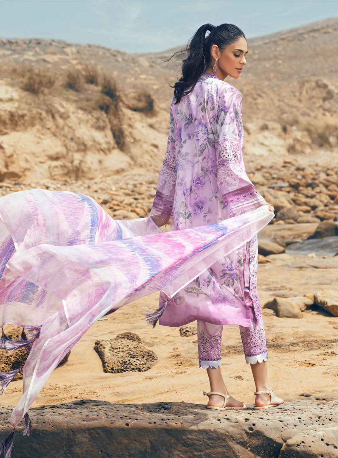 Gardenia By Nureh Chikankari Lawn 3 Piece Unstitched Suit NU24GC NSG-152 Gardenia By Nureh Chikankari Lawn 3 Piece Unstitched Suit NU24GC NSG-152