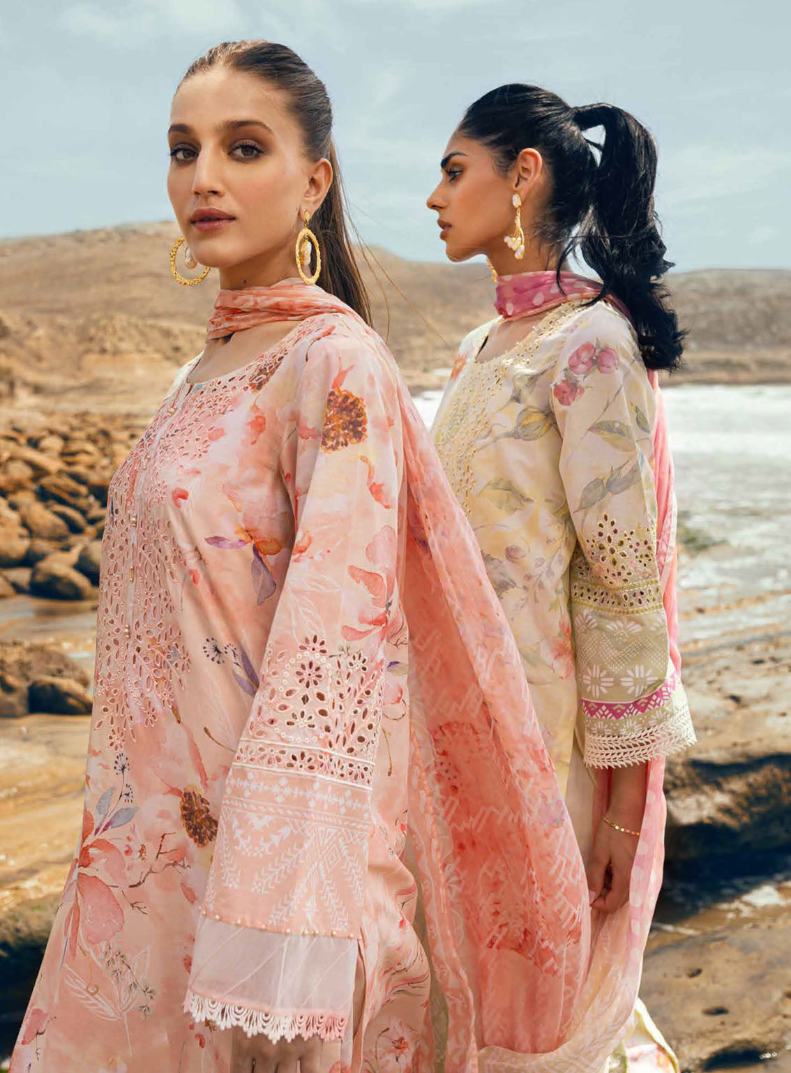 Gardenia By Nureh Chikankari Lawn 3 Piece Unstitched Suit NU24GC NSG-154 Gardenia By Nureh Chikankari Lawn 3 Piece Unstitched Suit NU24GC NSG-154