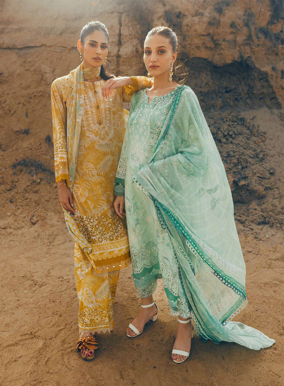 Gardenia By Nureh Chikankari Lawn 3 Piece Unstitched Suit NU24GC NSG-157 Gardenia By Nureh Chikankari Lawn 3 Piece Unstitched Suit NU24GC NSG-157