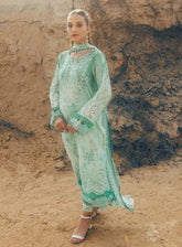 Gardenia By Nureh Chikankari Lawn 3 Piece Unstitched Suit NU24GC NSG-158