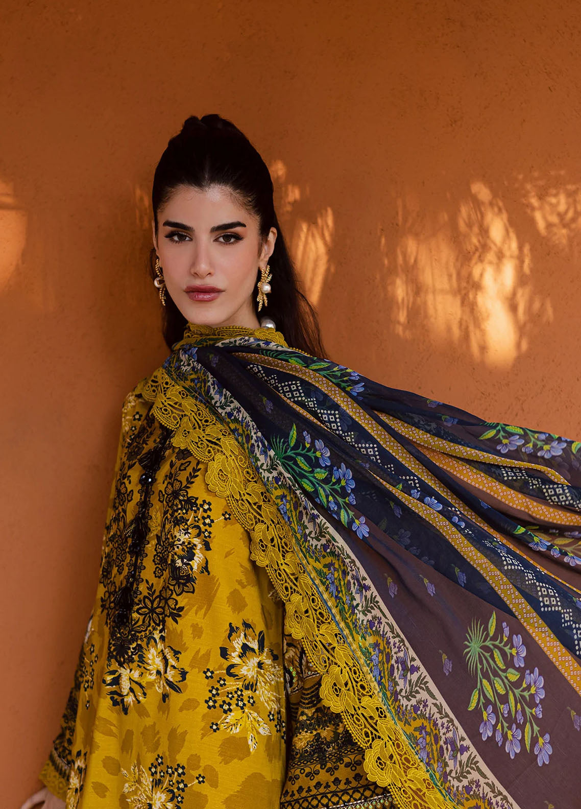 Gardenia By Nureh Embroidered Viscose Slub Linen 3 Piece Unstitched Suit NU25GVSL D-NEW-87 Gardenia By Nureh Embroidered Viscose Slub Linen 3 Piece Unstitched Suit NU25GVSL D-NEW-87