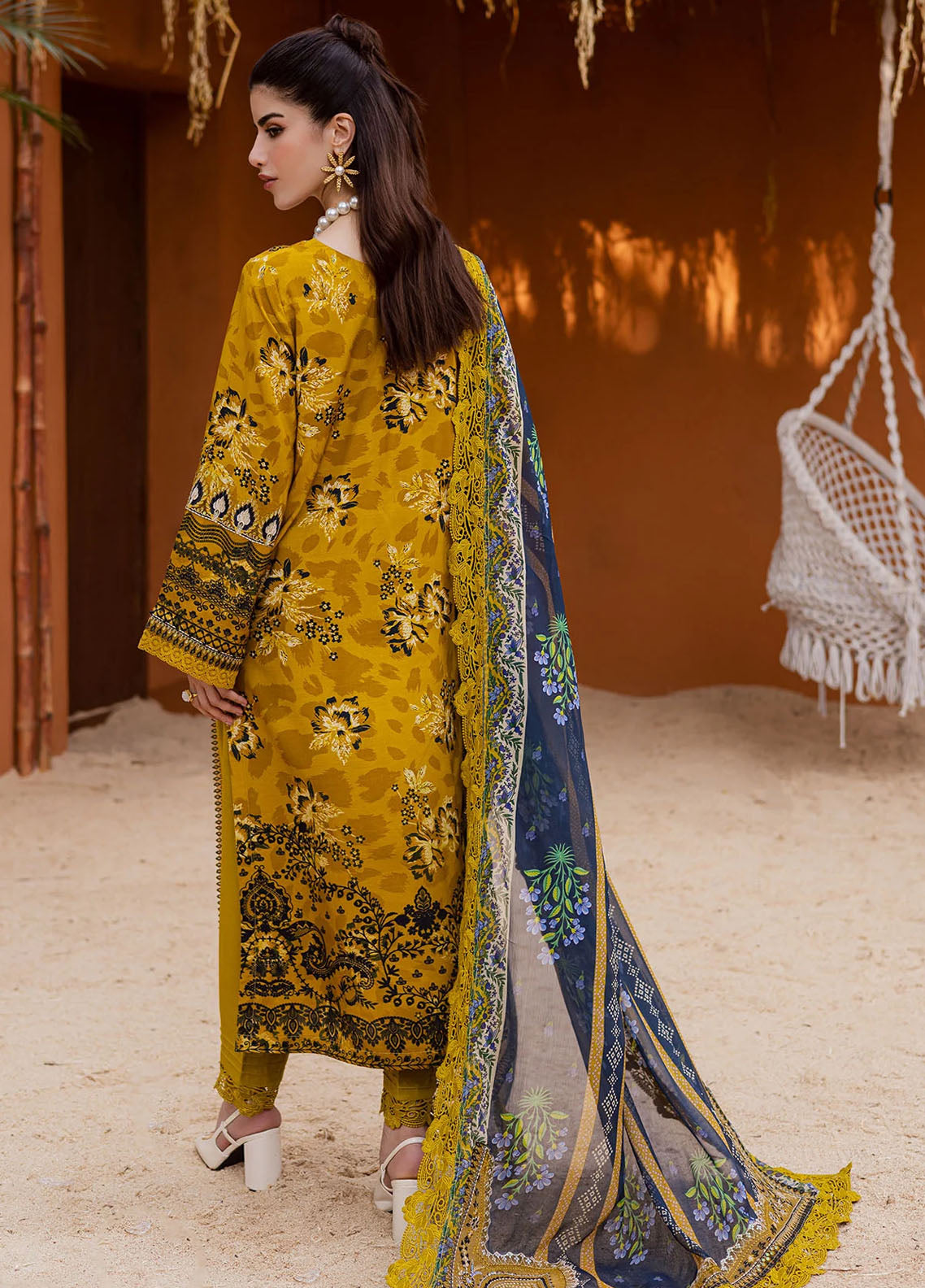 Gardenia By Nureh Embroidered Viscose Slub Linen 3 Piece Unstitched Suit NU25GVSL D-NEW-87 Gardenia By Nureh Embroidered Viscose Slub Linen 3 Piece Unstitched Suit NU25GVSL D-NEW-87