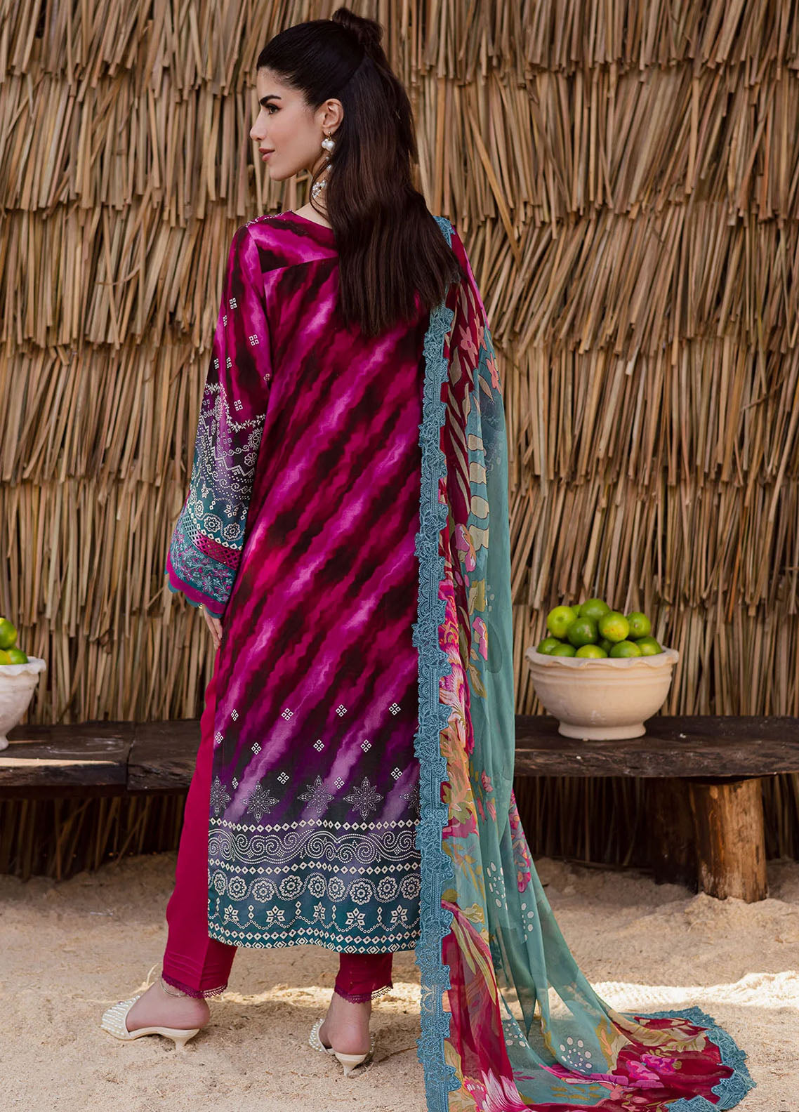 Gardenia By Nureh Embroidered Viscose Slub Linen 3 Piece Unstitched Suit NU25GVSL D-NEW-89 Gardenia By Nureh Embroidered Viscose Slub Linen 3 Piece Unstitched Suit NU25GVSL D-NEW-89