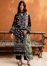 Gardenia By Nureh Embroidered Viscose Slub Linen 3 Piece Unstitched Suit NU25GVSL D-NEW-90