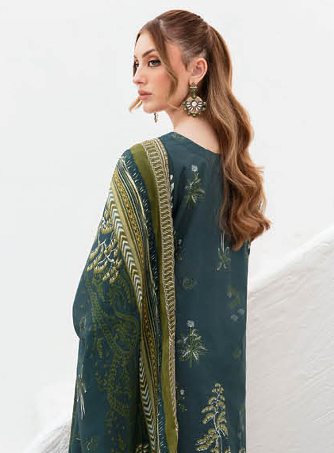 Ghazal By Ramsha Luxury Embroidered Lawn 3 Piece Unstitched Suit RM24LEL G-203 Ghazal By Ramsha Luxury Embroidered Lawn 3 Piece Unstitched Suit RM24LEL G-203