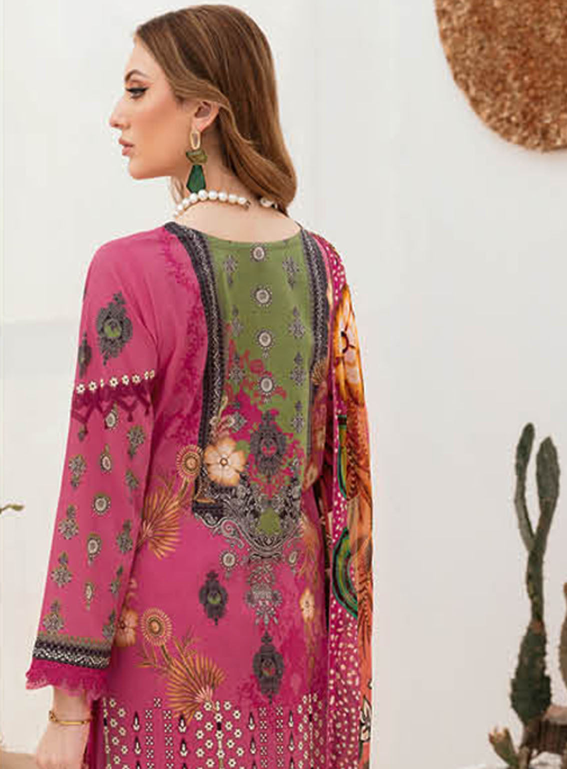 Ghazal By Ramsha Luxury Embroidered Lawn 3 Piece Unstitched Suit RM24LEL G-208 Ghazal By Ramsha Luxury Embroidered Lawn 3 Piece Unstitched Suit RM24LEL G-208