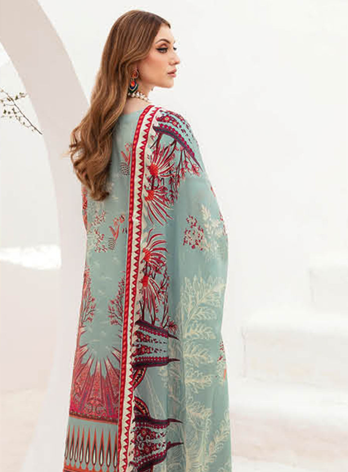 Ghazal By Ramsha Luxury Embroidered Lawn 3 Piece Unstitched Suit RM24LEL G-209 Ghazal By Ramsha Luxury Embroidered Lawn 3 Piece Unstitched Suit RM24LEL G-209