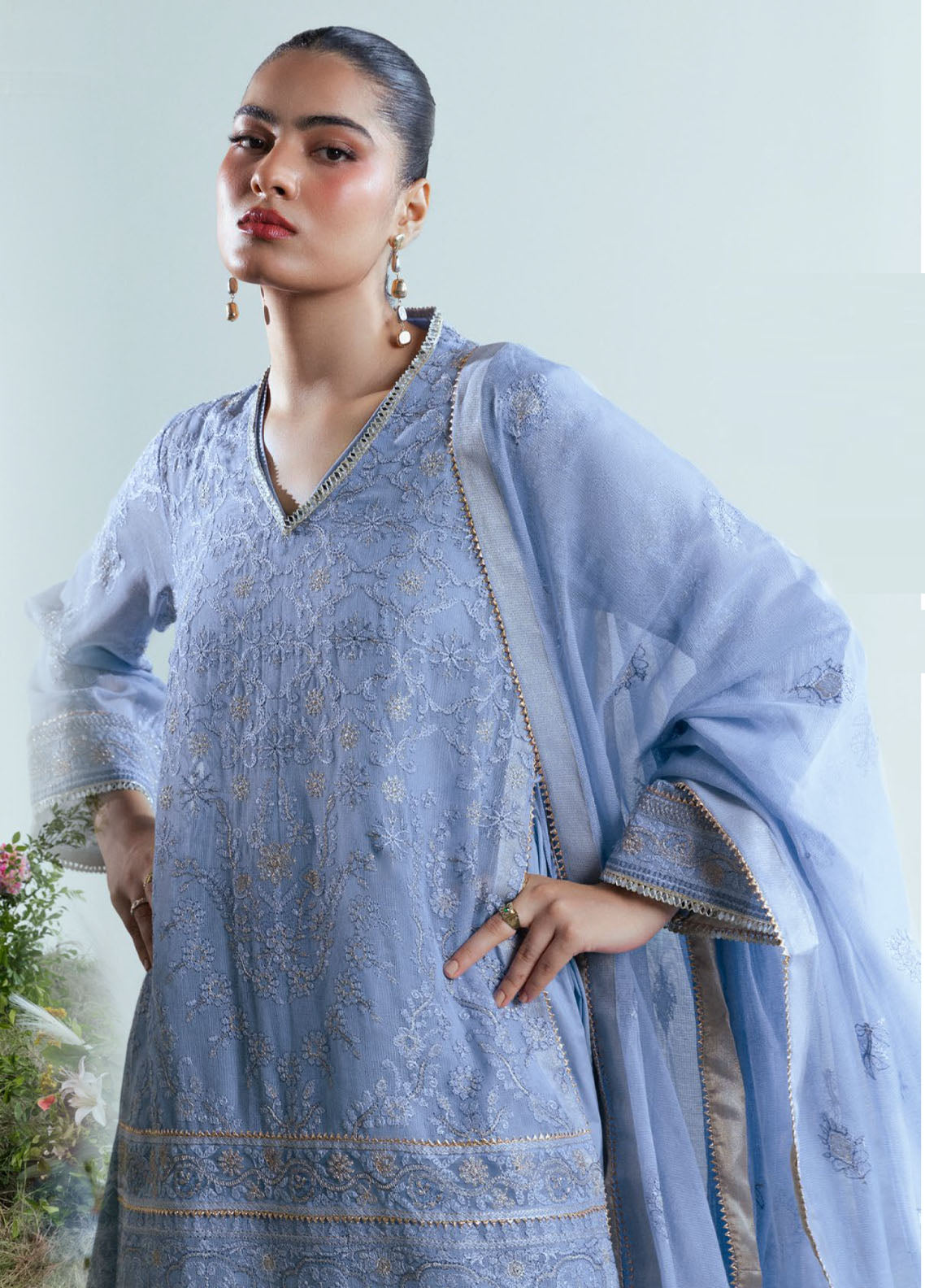 Giardino By Gul Ahmed Luxury Festive Embroidered Cotton Net 4 Piece Unstitched Suit GA26GLF D-FE-52165 Giardino By Gul Ahmed Luxury Festive Embroidered Cotton Net 4 Piece Unstitched Suit GA26GLF D-FE-52165