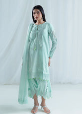 Giardino By Gul Ahmed Luxury Festive Embroidered Lawn 3 Piece Unstitched Suit GA26GLF D-FE-52079