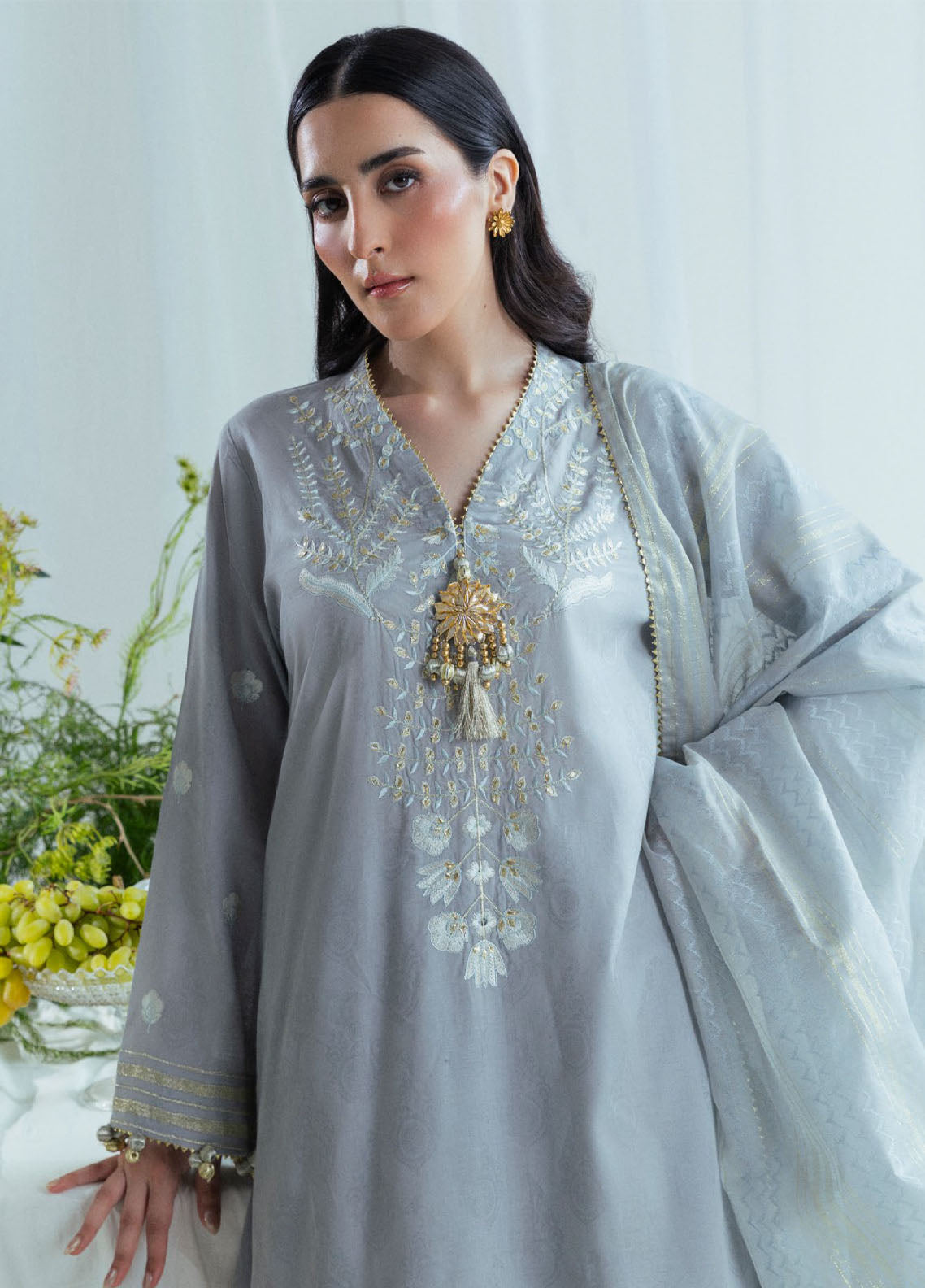 Giardino By Gul Ahmed Luxury Festive Embroidered Self Jacquard 3 Piece Unstitched Suit GA26GLF D-FE-52045 Giardino By Gul Ahmed Luxury Festive Embroidered Self Jacquard 3 Piece Unstitched Suit GA26GLF D-FE-52045
