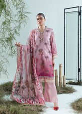 Giardino By Gul Ahmed Luxury Festive Embroidered Slub Monar 4 Piece Unstitched Suit GA26GLF D-FE-52072