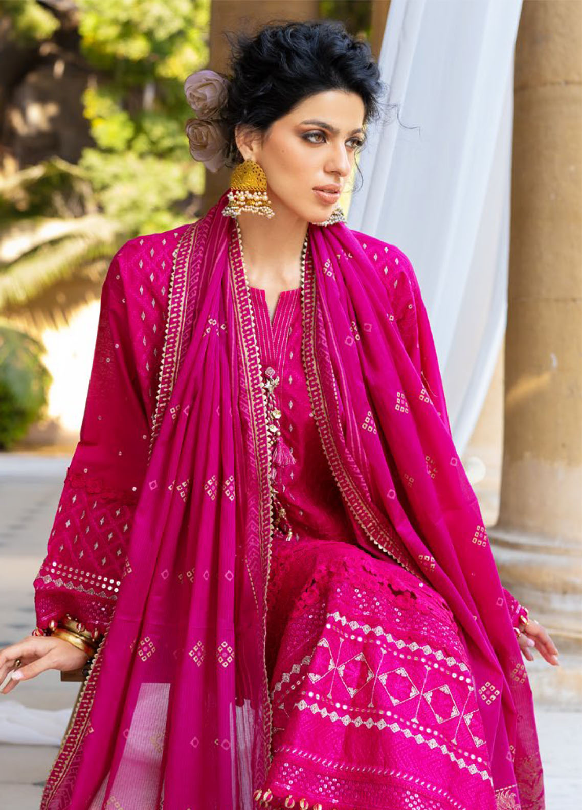 Gul Ahmed Festive Embroidered Lawn 3 Piece Unstitched Suit GA26F D-DN-52036 Gul Ahmed Festive Embroidered Lawn 3 Piece Unstitched Suit GA26F D-DN-52036