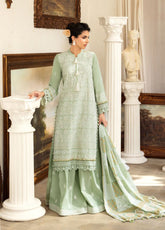 Gul Ahmed Festive Embroidered Lawn 3 Piece Unstitched Suit GA26F D-DN-52038