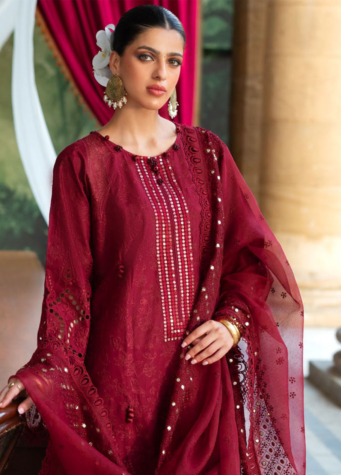 Gul Ahmed Festive Embroidered Lawn 3 Piece Unstitched Suit GA26F D-FE-52015 Gul Ahmed Festive Embroidered Lawn 3 Piece Unstitched Suit GA26F D-FE-52015