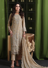 Gulaal By Soghat Creation Luxury Embroidered Chiffon 3 Piece Unstitched Suit SC25GLEC D-02
