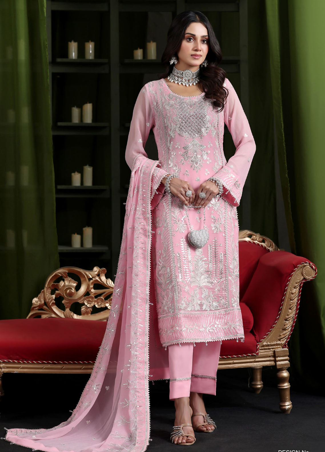 Gulaal By Soghat Creation Luxury Embroidered Chiffon 3 Piece Unstitched Suit SC25GLEC D-06 Gulaal By Soghat Creation Luxury Embroidered Chiffon 3 Piece Unstitched Suit SC25GLEC D-06