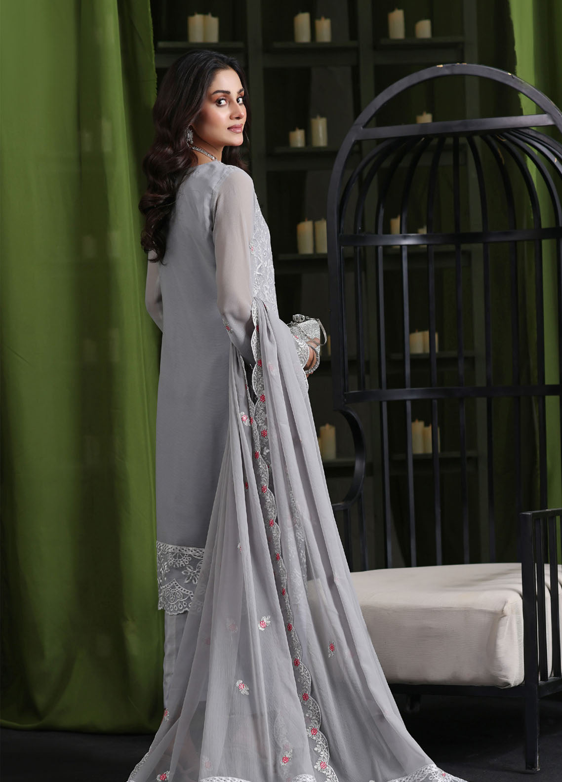 Gulaal By Soghat Creation Luxury Embroidered Chiffon 3 Piece Unstitched Suit SC25GLEC D-07 Gulaal By Soghat Creation Luxury Embroidered Chiffon 3 Piece Unstitched Suit SC25GLEC D-07