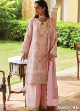 Gulaal Embroidered Lawn 3 Piece Unstitched Suit GL25LL D-01 MAGNOLIA