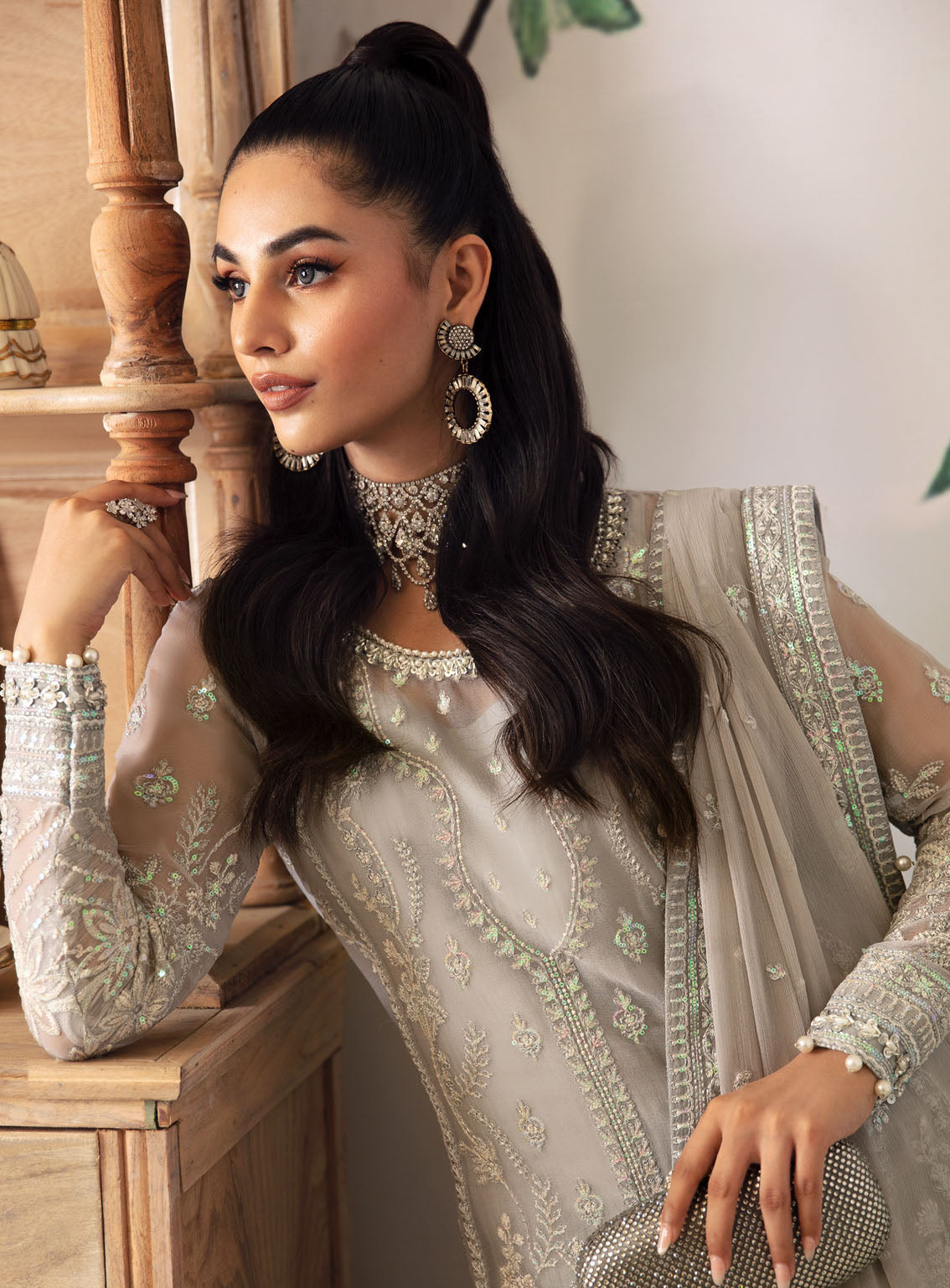 Gulaal Luxury Embroidered Chiffon 4 Piece Unstitched Suit GL24EC GL-EC-24V2-08 AUBREY Gulaal Luxury Embroidered Chiffon 4 Piece Unstitched Suit GL24EC GL-EC-24V2-08 AUBREY